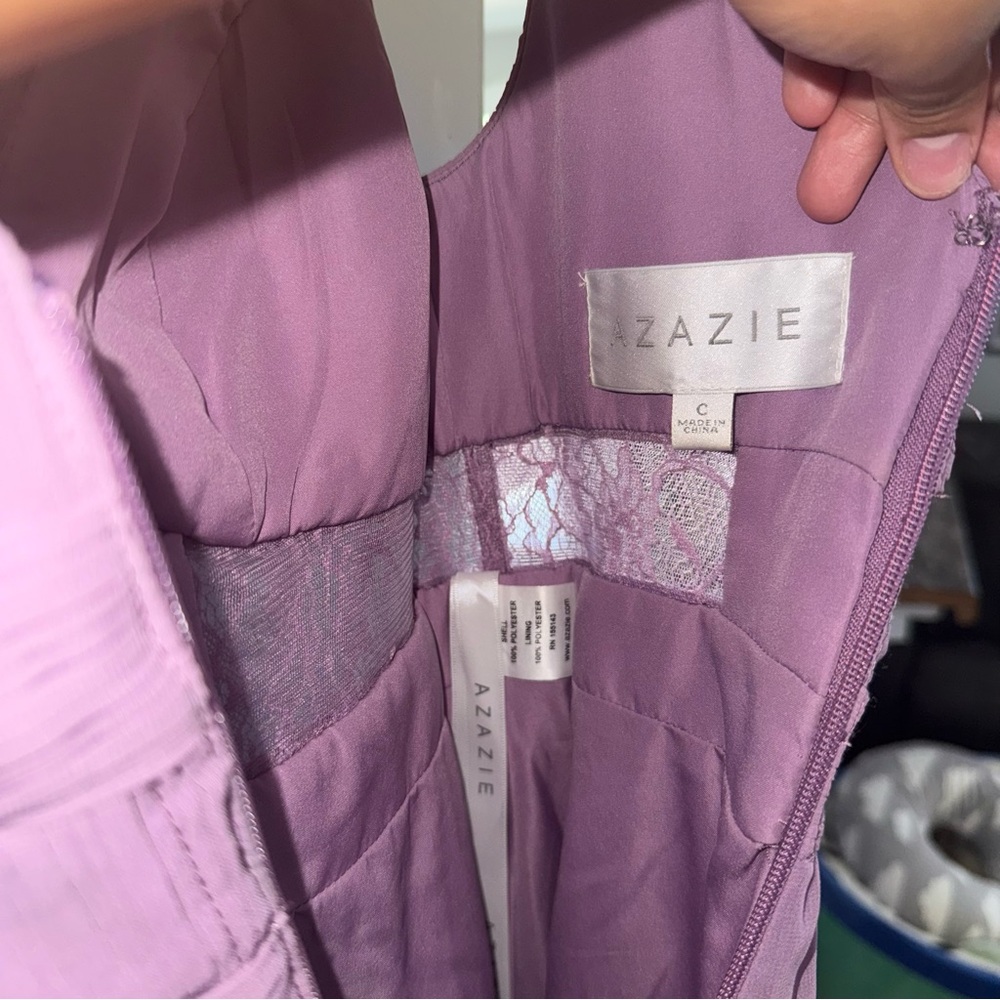 AZAZIE Dress Lavender | PROM | WEDDING | GALA Size - Picture 10 of 13